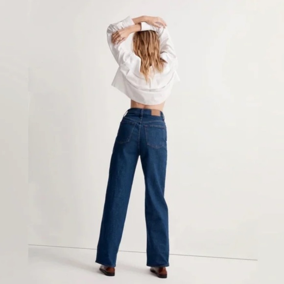 Madewell The Tall Perfect Vintage Wide-Leg Jean in Fairdale Wash - Picture 16 of 16